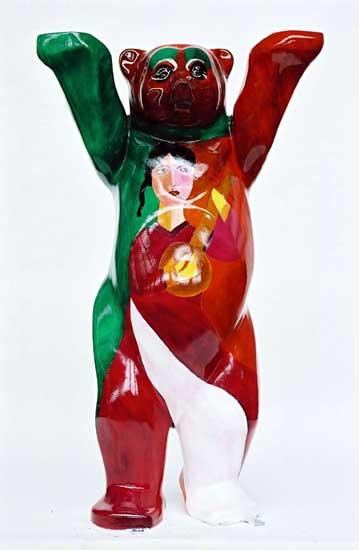 Buddy Bear của Thanh Dung năm 2002